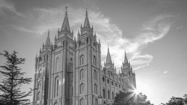 Mormon Temples chapels differences 2 Infographic