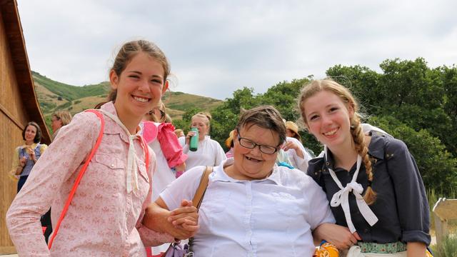 special needs trek girls