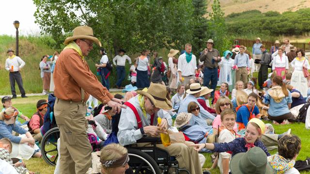 special needs trek group gathering