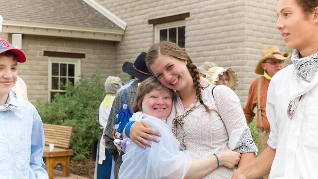 special needs trek hug