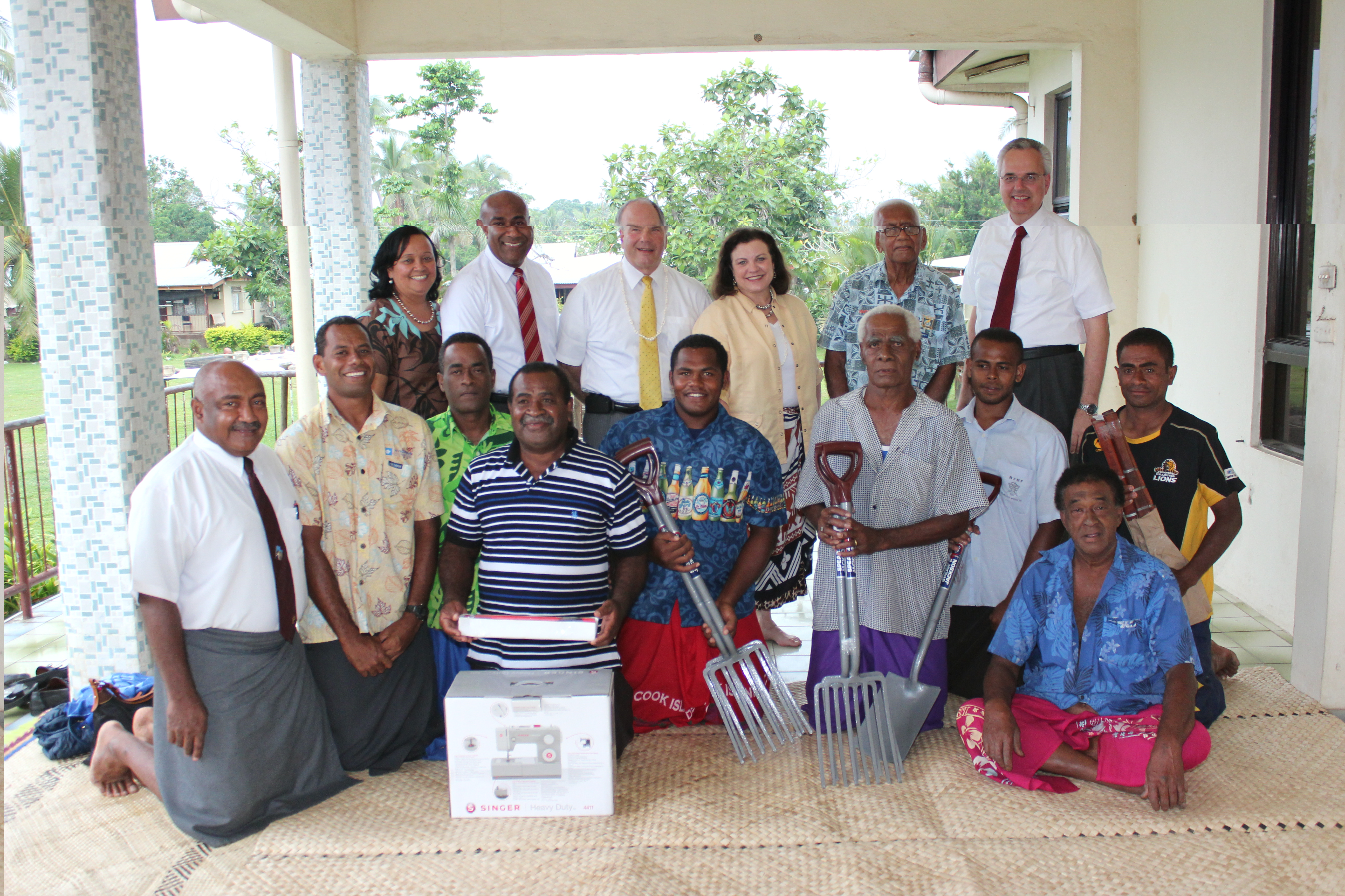 Elder Rasband Fiji April 2013