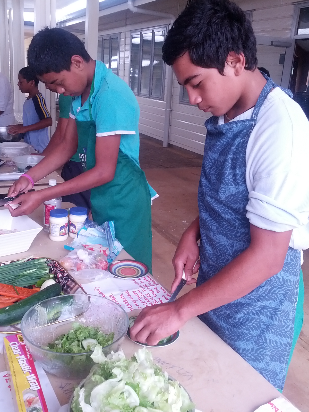 Pacific Tonga students2014 2