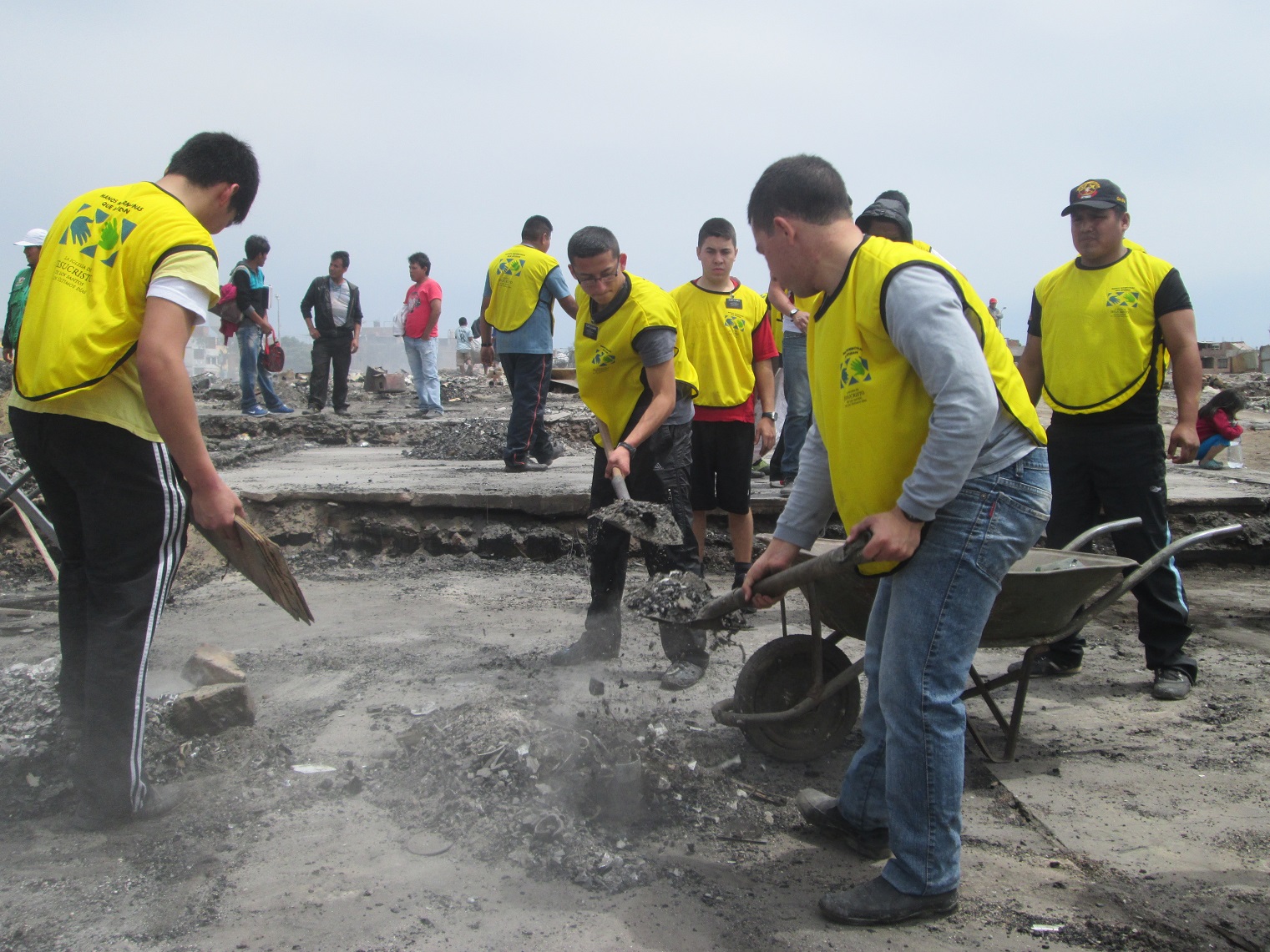 Peru Callao fire 2013