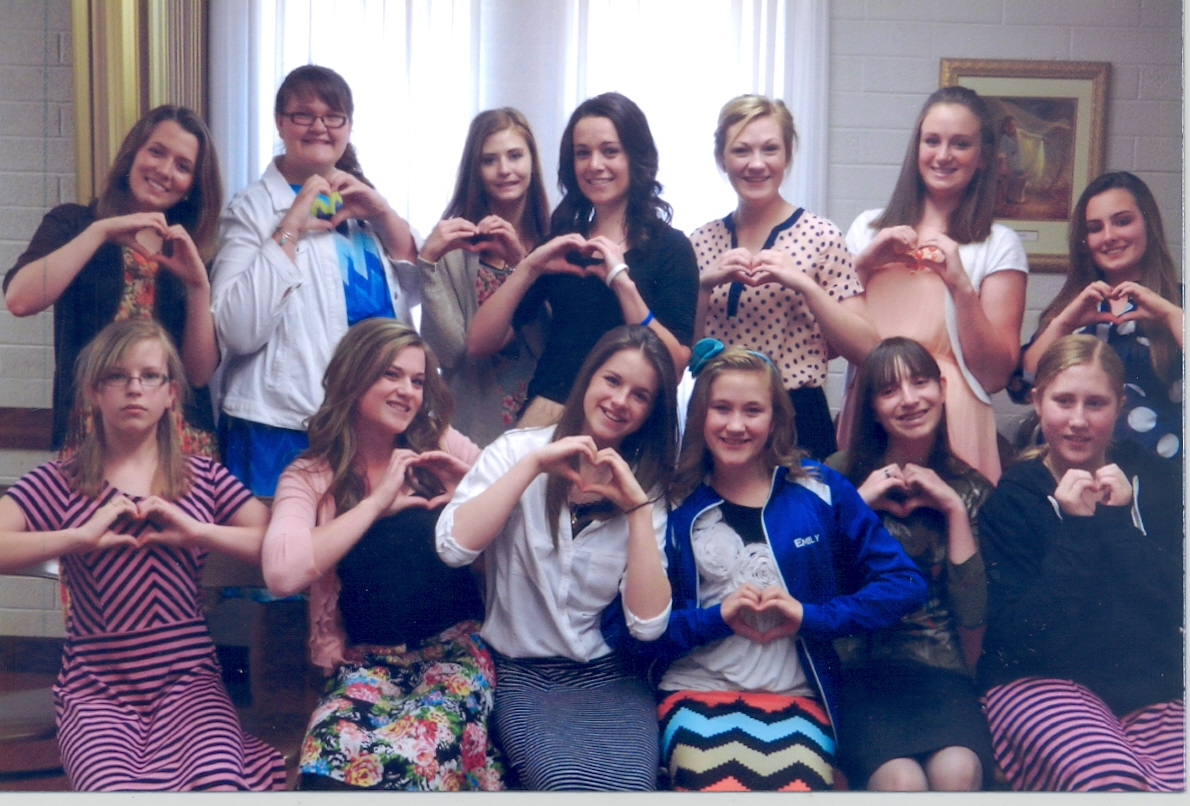 Uganda sewing Roosevelt YW