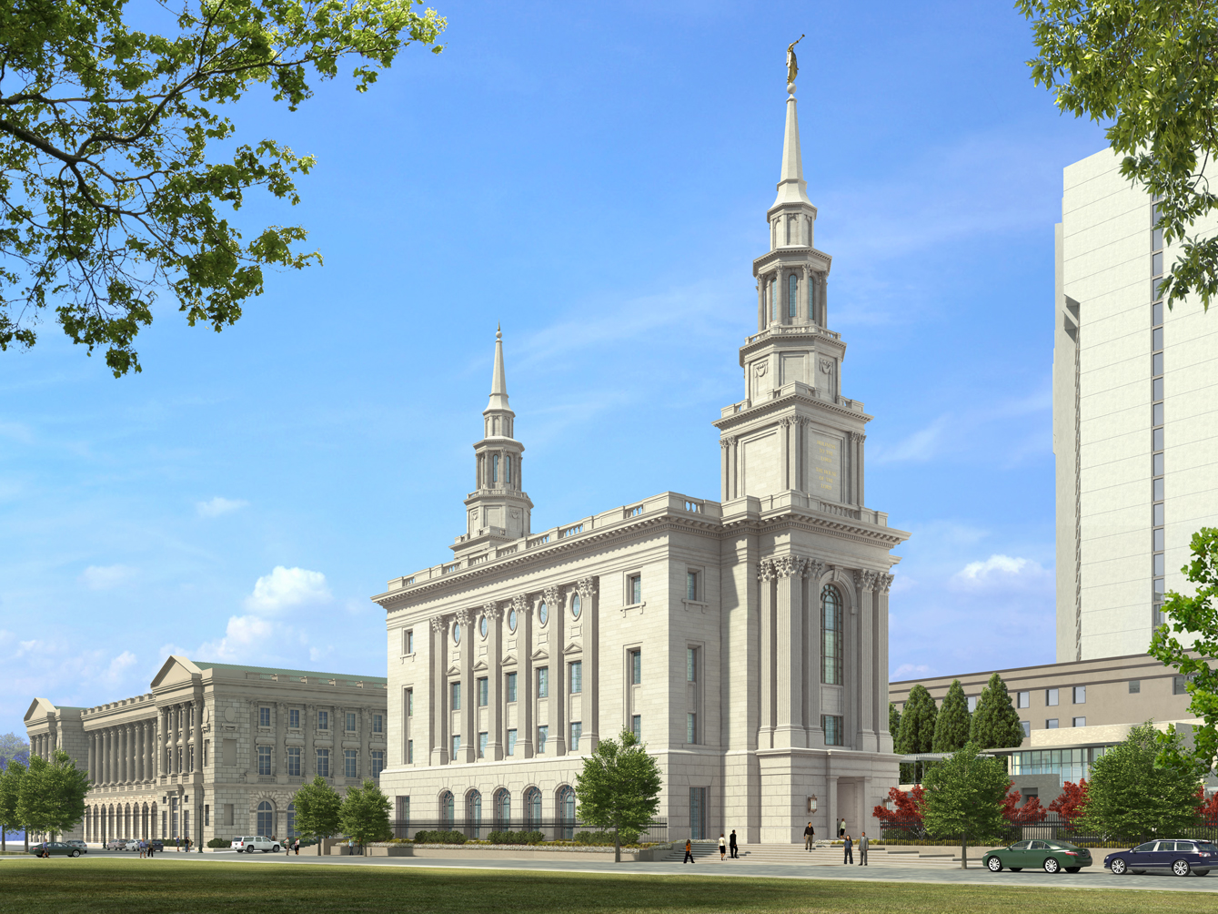 philadelphia temple Exterior